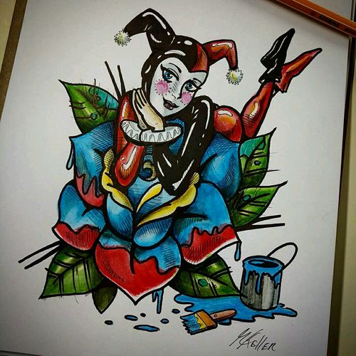 Tattoo Uploaded By Ricardo Keller Harley Quinn Lapis Aquarelado E Hidrografica Harleyquinn Arlequina Drawing2me Drawing Dibujo Desenho Tattoo Tattoo2me Tatowierung T4ttoois Tatouage Tonoinsptattoos Tattoodo Tatuaje Tattoobrasil