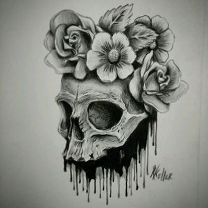 Praticando... #skull #caveira #rose #rosa #flowers #realismo #realistic #drawing2me #drawing #dibujo #desenho #tattoo #tattoo2me #tatowierung #t4ttoois #tatouage #tonoinsptattoos #tatuaje #tattoobrasil #inspirationtatto #tattooed #tattooart #tattooflash #tattooist #inked #inkedup #inkedlife #inkedlifestyle #inkaddict #instagood