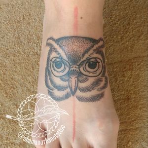 Owl Dotwork Tattoo!!#dotworktattoos #tattoolifestyle #tattoolovers #inklifestyle #inklovers #inkmaster #bestink #shamanurbanotattoo