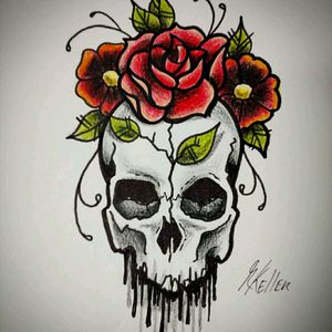 Projetinho novo pra tattoo!#skull #caveira #flower #flores #oldschool #drawing2me #drawing #dibujo #desenho #tattoo #tattoo2me #tatowierung #t4ttoois #tatouage #tonoinsptattoos #tatuaje #tattoobrasil #tattoodo #inspirationtatto #tattooed #tattooart #tattooflash #tattooist #inked #inkedup #inkedlife #inkedlifestyle #inkaddict #instagood