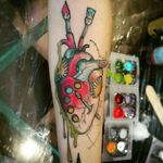 @fernsfernm valeu pela confiança! Firmeza demais! #heart #colors #paint #brushes #tattoo2me #tatouage #tonoinsptattoos #tattoodo #tatuaje #tattoobrasil #inspirationtatto #tattooed #tattooart #tattooartist #tattooflash #tattooist #inked #inkedup #tatts #inkedlife #inkedlifestyle #inkaddict #instagood #mestresdatattoo #tatuadoresbrasileiros #inkjunkeyz