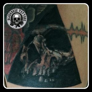 Coverup skullArtist- Dwayne du PreezBlackrosetattoosjhb#FLHRhttps://www.facebook.com/Black-Rose-Tattoos-403412383100103/