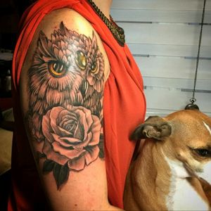 Amazing tattoo by Steve Savard 👌#owl