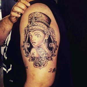 Nefertiti tatto for my mother