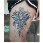 Mandala Lotus Flower drawing by #marciorhanuii #brasiltattoo tattoo by #RigodelCid