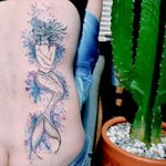 Tattoo by @Raphaellopes #mermaid #sereia #colorida #colorful #aquarela #watercolor #RaphaelLopes #metamorfotattoostudio #tatuadoresdobrasil