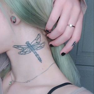 Dragonfly ❤#dragonfly #neck