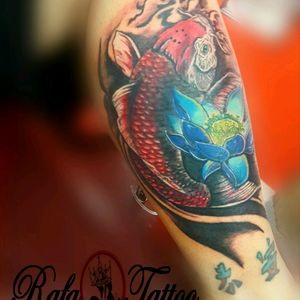 #rafa-Tattoo #coverup #koifish
