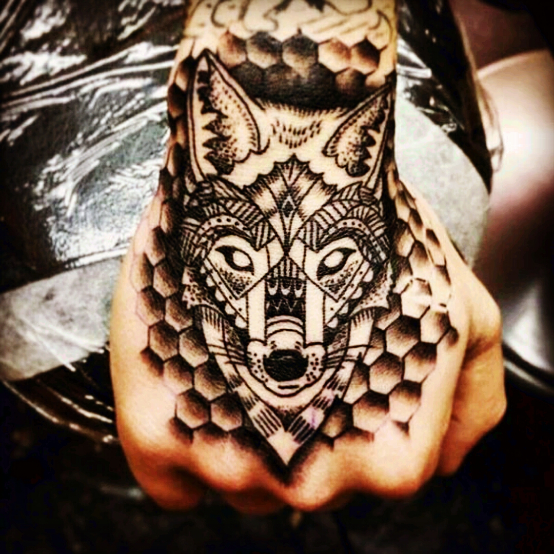 Fox tattoo on the hand by EGORDOG on DeviantArt