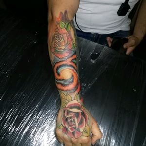 #rosas and #galactic #tattoo