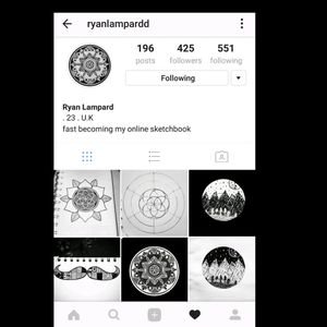 If you're on Instagram check out my friend Ryan... He's got some fab sketches and coated in alot of funky artwork himself!  #mandala #dotwork #sketches @RyanLampard #ink #tats #tattoo #blackandgray