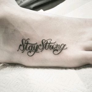 #lettering #staystrong #fonts #words