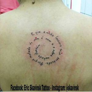 Instagram: @skavinsk#ericskavinsktattoo #escritatattoo #tattooespiral #tatuagemfeminina #girltattoo #delicatetattoo #tatuagemdelicada #oz #osascotattoo #tattoosp #tatuagemsaopaulo #namps #tatuagensdelicadas #eletricink #artfusion #artfusionstarter #tattoodo #tattooguest