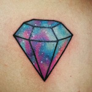 #Diamand #diamante #tattoo #tattoolife #infinity #nebulosa #arte #tattogirl 💎 #diamond