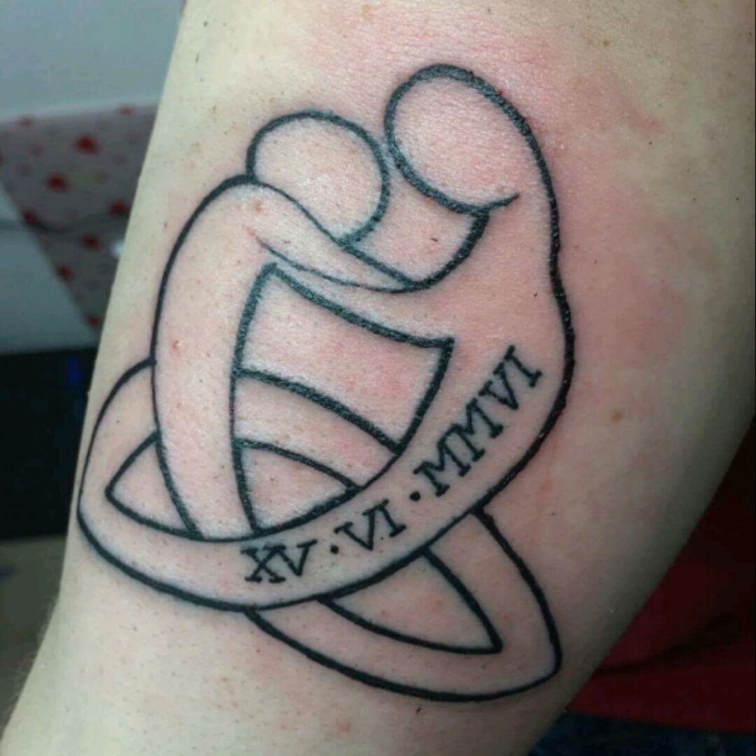 Adoption symbol Celtic style  Matching tattoo Celtic style Tattoos