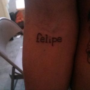 #name #Felipe #tattoo
