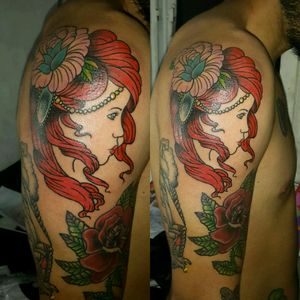#tattoo #tattooed #tattooedbodyart #tattooedboy #manga #women #neotraditattoo #neotradistyle #Argentina #argentanTattto #ArgentianTattto #tattoosbyleo #tatuadorargentino