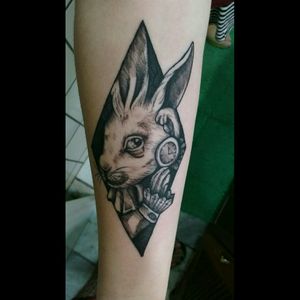 Rabbit . Mazzi Art Tattoo.