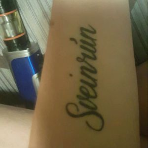 My great grand mothers name Sveinrun done in Athen Ga at Infomous Ink #iceland