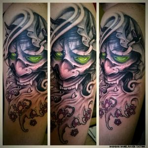 Green eyes Hanya Mask #eternal #intenze #hanya #mask #tattoo #green