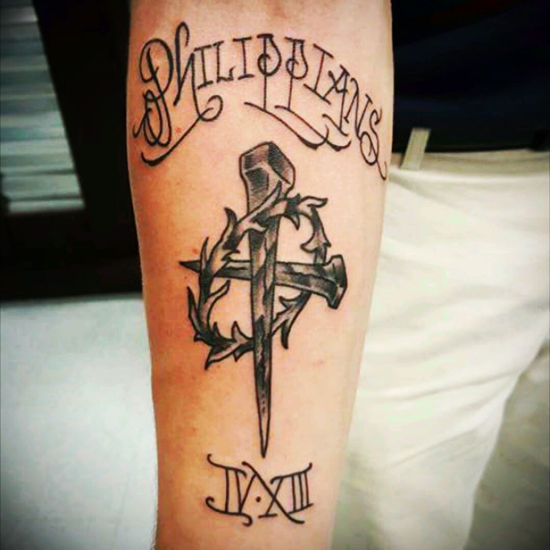 Philippians 413 tattoo