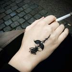 #tattoo #love #rose #beautiful #cigarettes #black #ink #roses #Amazing  #art
