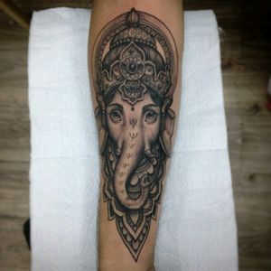 Ganesha | Ganesh (ig - aureligalindo) #ganesha #ganesh #ganeshtattoo #tatuagem #tattoo #tatuagemsalvador #bahia
