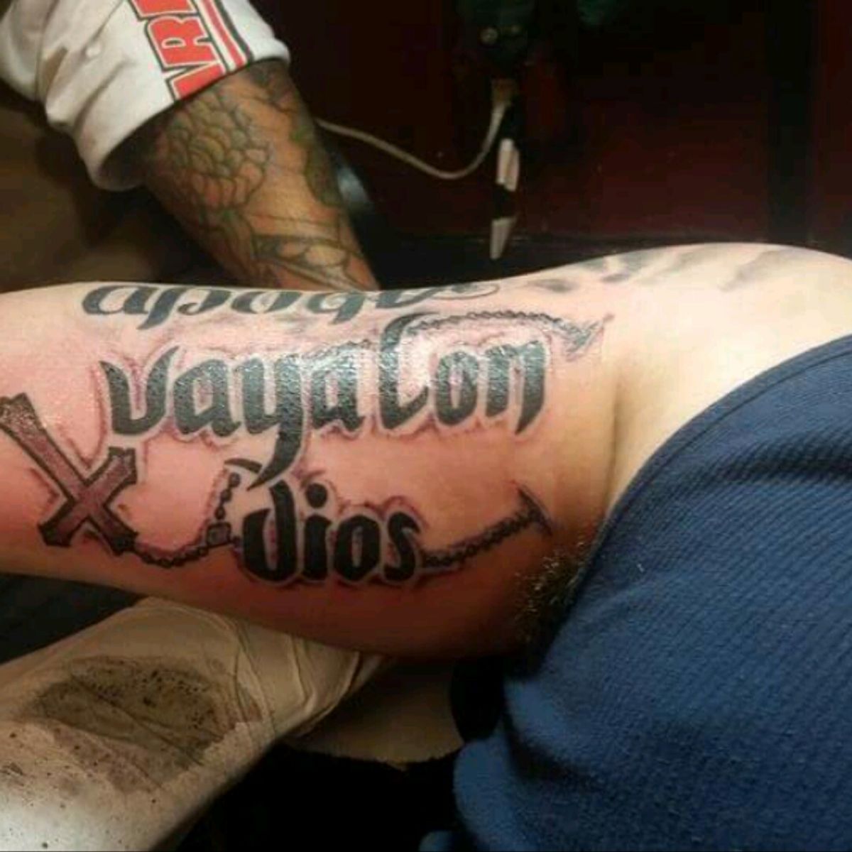 Tattoo uploaded by Nick • Vaya con Dios vayacondios rosar gowithgod