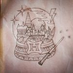 #bouledeneige #hogwarts #harrypotter #pencildrawing #tattoo
