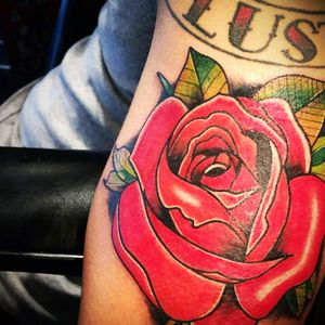 Ink Asylum Gorleston #Traditional #Rose #Colour #UK