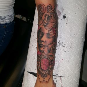 Love when I'm given creative freedom #jerrellarkins #ink #tattoo_artist  #rose #tattoosday #tattooartist #legacycartridges