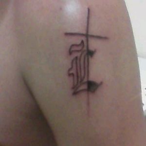My firt tatoo...Tattooed on a friend of the Espírito santo, Brazil, City on Guriri Island! This is my first ... soon post new !!!