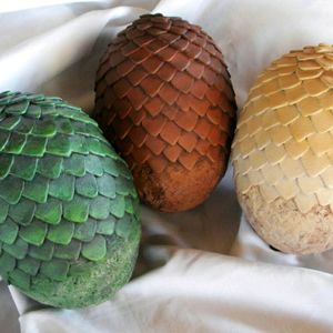 (Not mine)Daenerys's dragon eggs #gameofthrones #dragoneggs