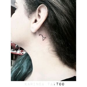 Unknown Symbol  (grek)instagram: @karincatattoo #minimal #symbol #tattoo #smalltattoo #minimaltattoo #littletattoo #inked #inkedup #unknown #tattoos #necktattoo