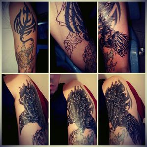 Cover up in progressArtist:TenndaeAgony Arts Tattoo, Saint Augustine FL