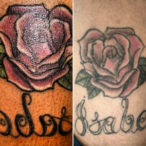#rosa #José #antesydespues #beforeandafter #tatuaje #tattoo #tattooing  #tattooed #tattooart #art #neotraditional #neotraditionaltattoo #ink #inked #nombre #name #tattooday #diseño #design #bogota #colombia #tatuadorescolombianos