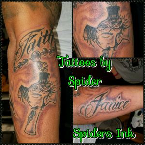Tattoos by Spider Spidersinktattoos@facebook Spidersinktattoos.com #spider #spidersink #spidersinktattoo #tattoosbyspider