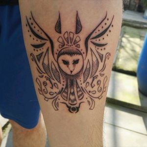 Owl #owl #tattoo #czech #tattooDragoon