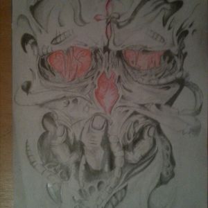 #skull #drawing