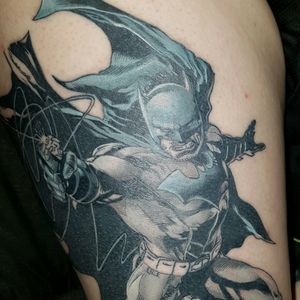 Start of my dc leg piece batman still not finished 12 hours in 2 or 3 more hours to go