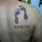 Footprints I did today #tattoodo #footprints #tatuaje #romanos #bebes #guatemala #inked #blackandgrey #needle #sergestyle