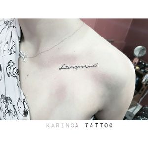 "L'espoir"instagram: @karincatattoo#france #french #tattoo #tattoodesign #smalltattoo #minimaltattoo #littletattoo #inked #tattooart #tattooartist #tattooer #amazingtattoo #girlswithtattoos #girlwithtattoos #istanbul #studio #script #tatted