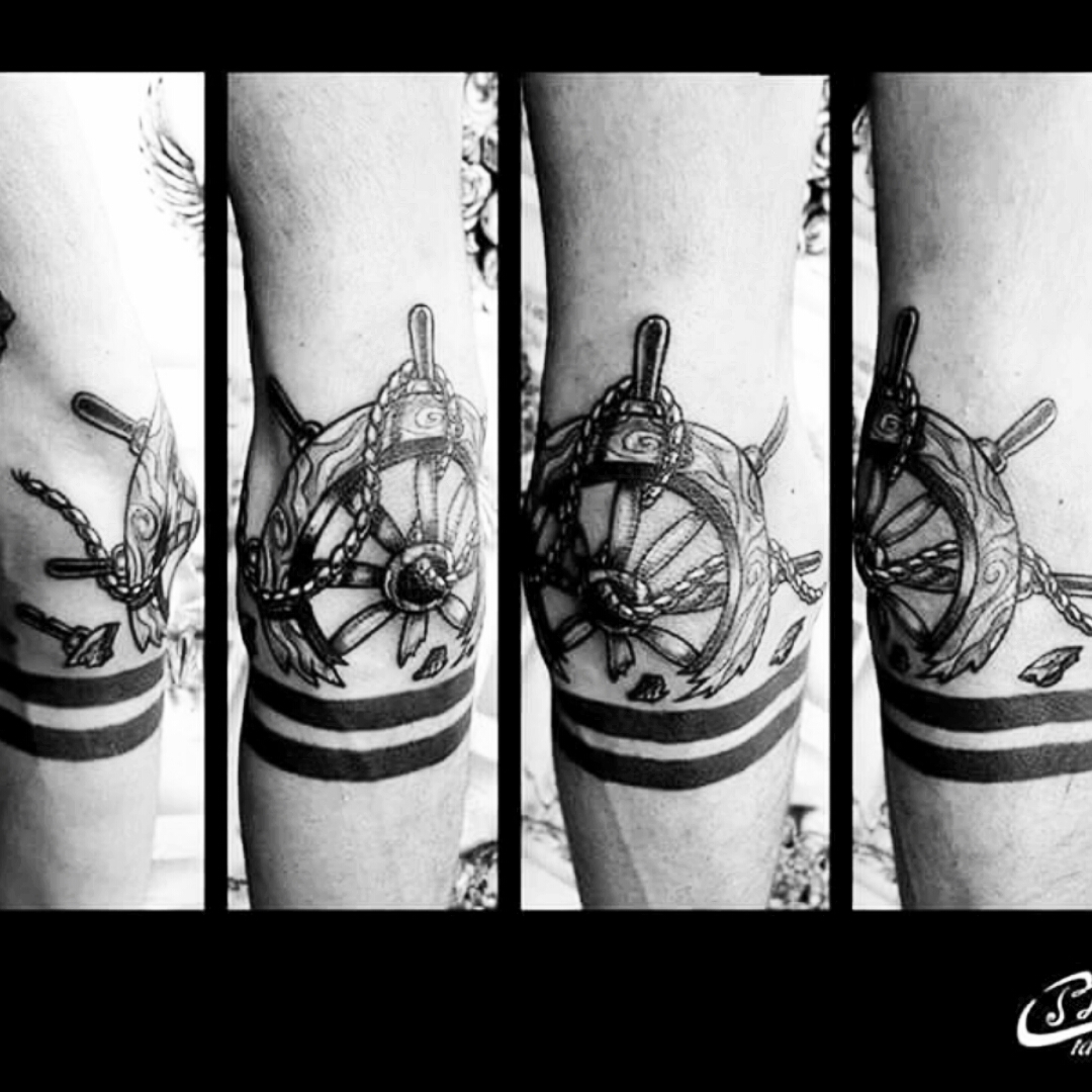 Ship Wheel Tattoo Vector Images over 540