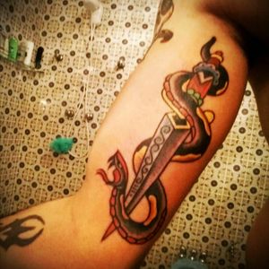 #snake #dagger #juliocasagrande