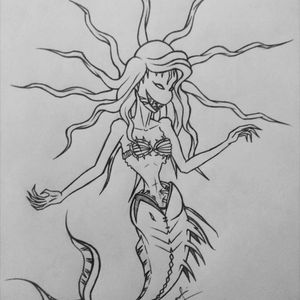 #ariel #mermaid #creepy