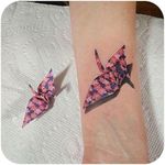 By @thurstontattoo #origami