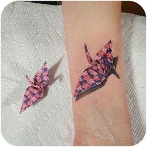 By @thurstontattoo#origami