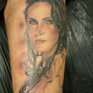 Sharon den Adel vocal of Within Temptation done by Alexandre Rodrigues Tattooist of TheTattooYouNeed Hoorn noord- Holland