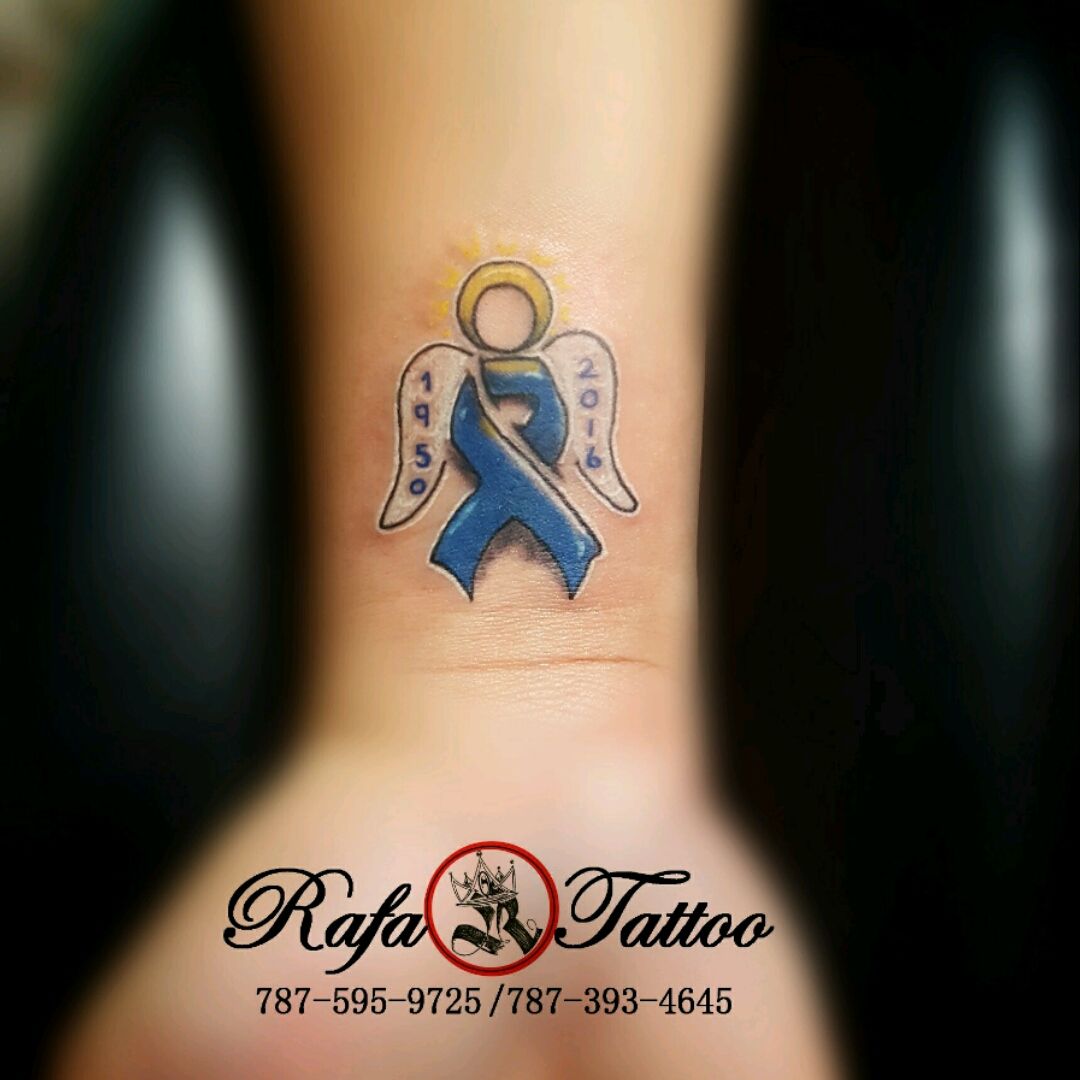 Tattoo uploaded by Oscar Garcia  Fuck Cancer  Pancrius ribbon    Tattoodo