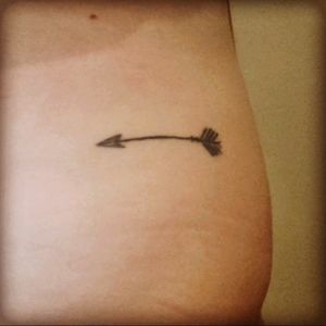 The good ol arrow tattoo #arrow #arrowtattoo #movingforward #aimandfire